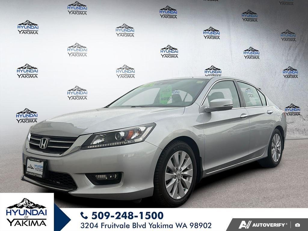 Used 2014 Alabaster Silver Metallic Honda EX-L image 1