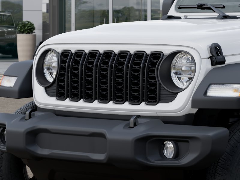 New 2027 Bright White Clear-Coat Paint Jeep Sport S image 37