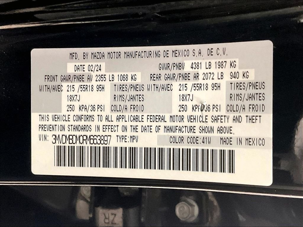 Used 2024 Jet Black Mica Mazda 2.5 S Premium Package image 34