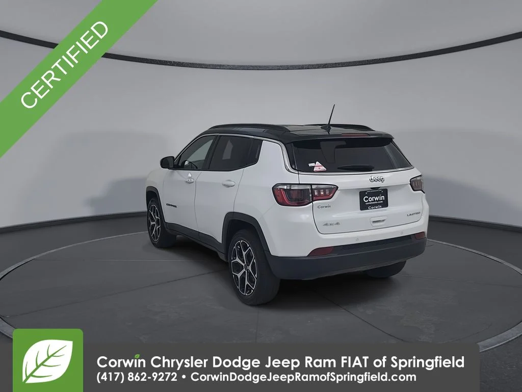 Certified Used 2025 White Jeep Limited image 10
