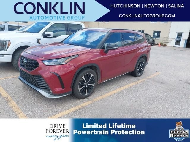 Used 2021 Red Toyota XSE image 1