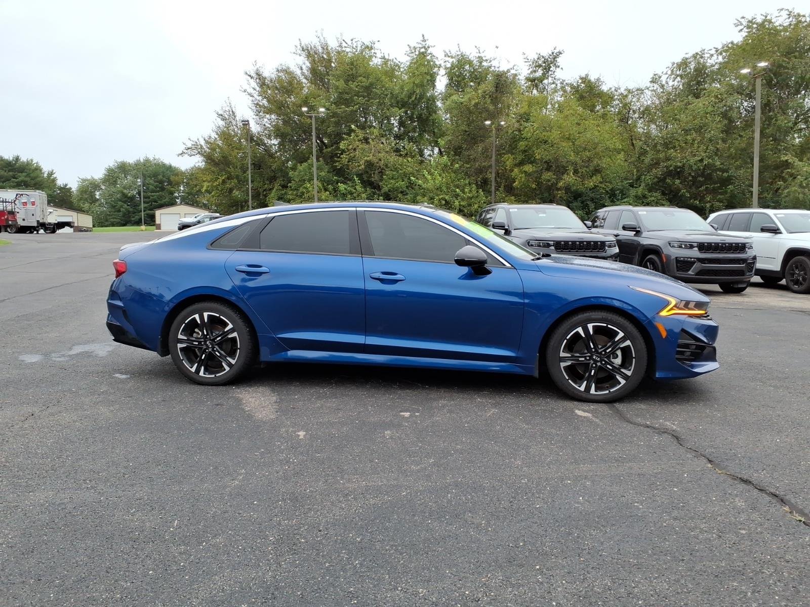 Used 2021 Sapphire Blue Kia GT-Line image 8