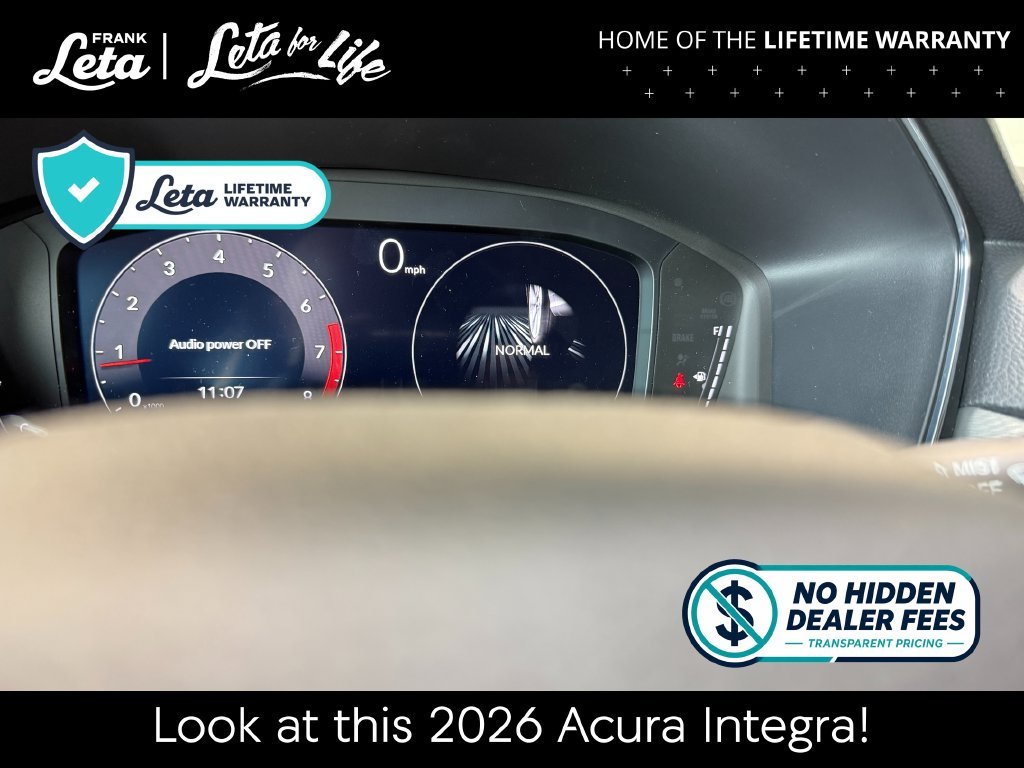 New 2026 Platinum White Pearl Acura w/A-Spec Package image 30