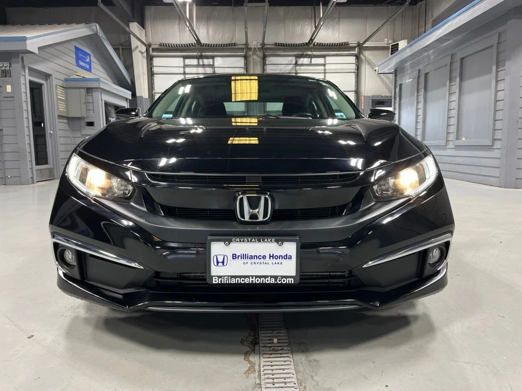 Certified Used 2019 Crystal Black Pearl Honda EX image 2