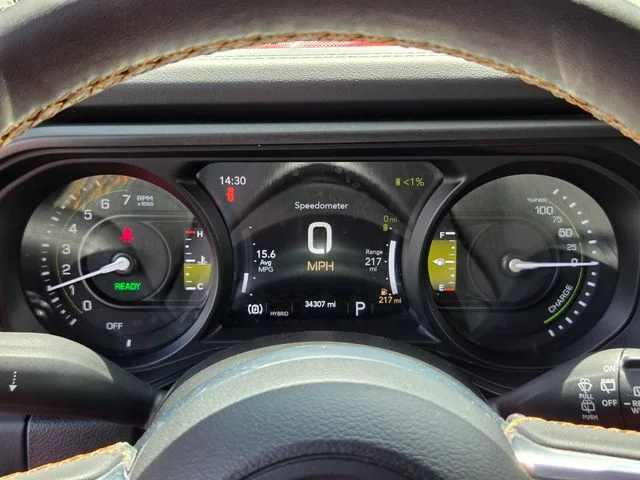 Used 2024 Red Jeep Sahara 4xe image 22