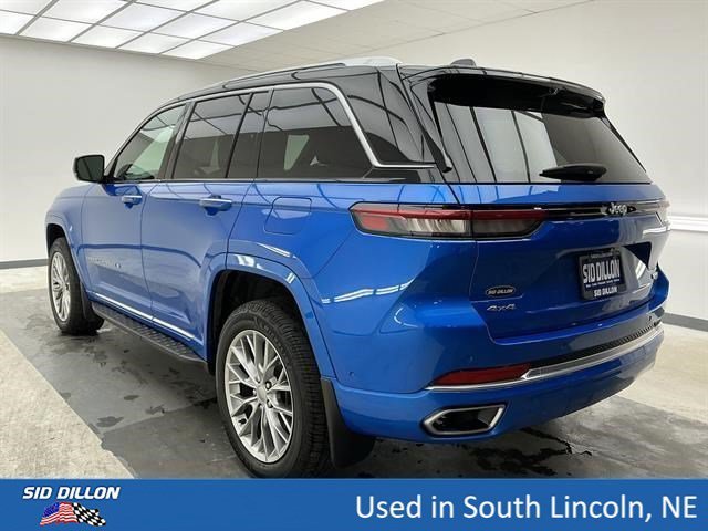 Used 2023 Hydro Blue Pearlcoat Jeep Summit image 6
