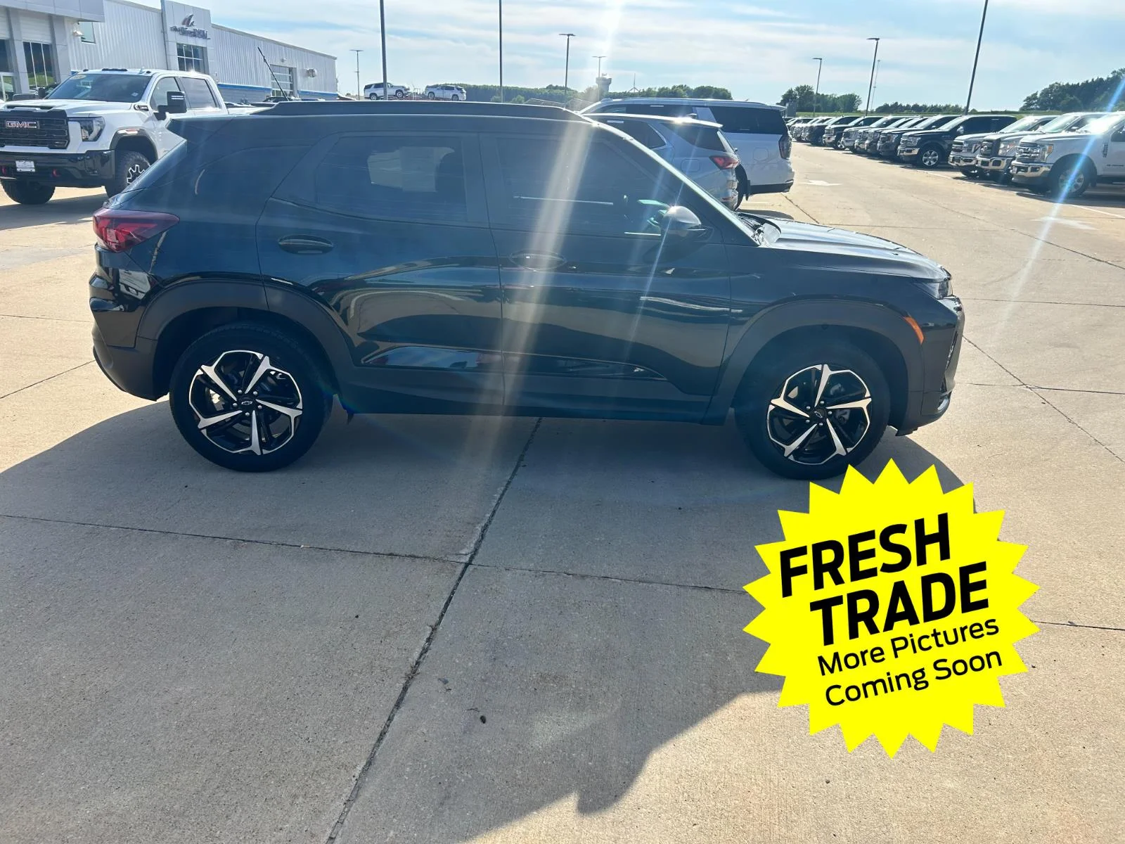 Used 2021 Mosaic Black Metallic Chevrolet RS image 4