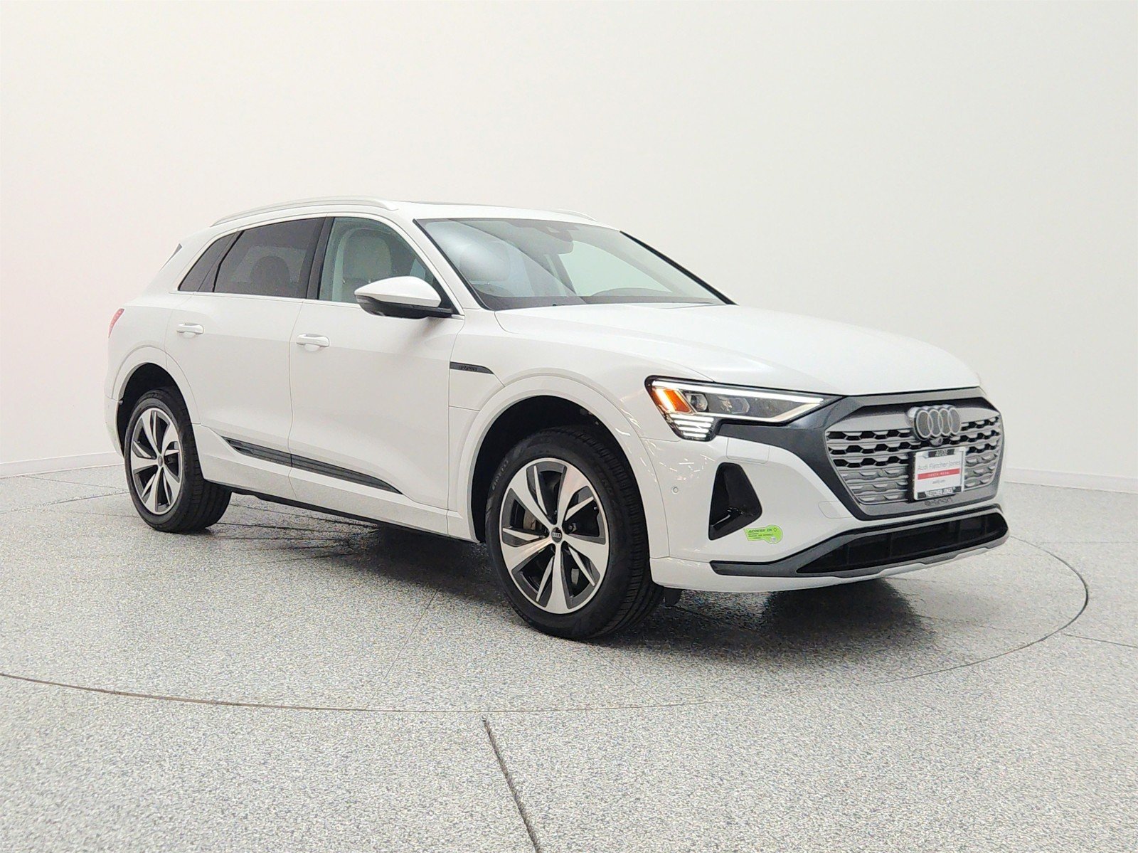 Used 2024 Glacier White Metallic Audi Premium Plus image 3