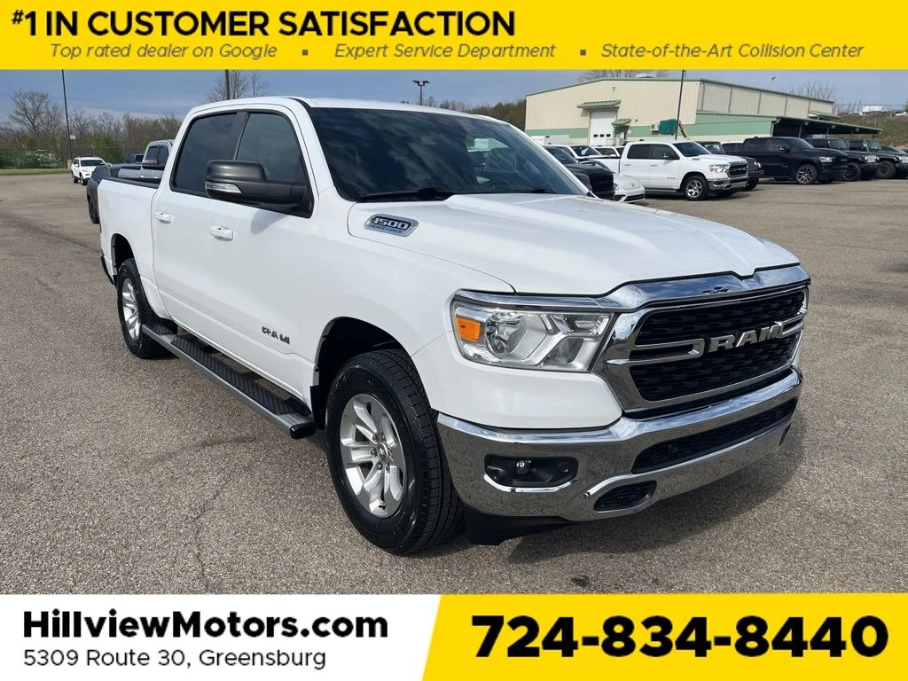 Used 2022 Bright White Clearcoat Ram Big Horn/Lone Star image 9