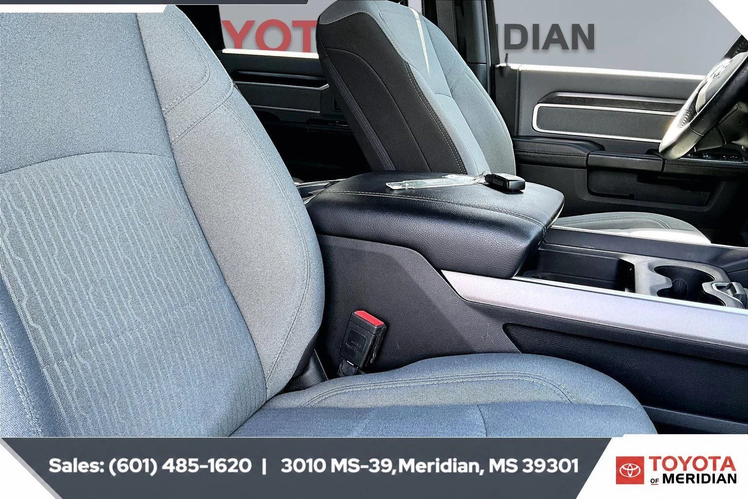 Used 2023 Granite Crystal Metallic Clearcoat Ram Big Horn image 6