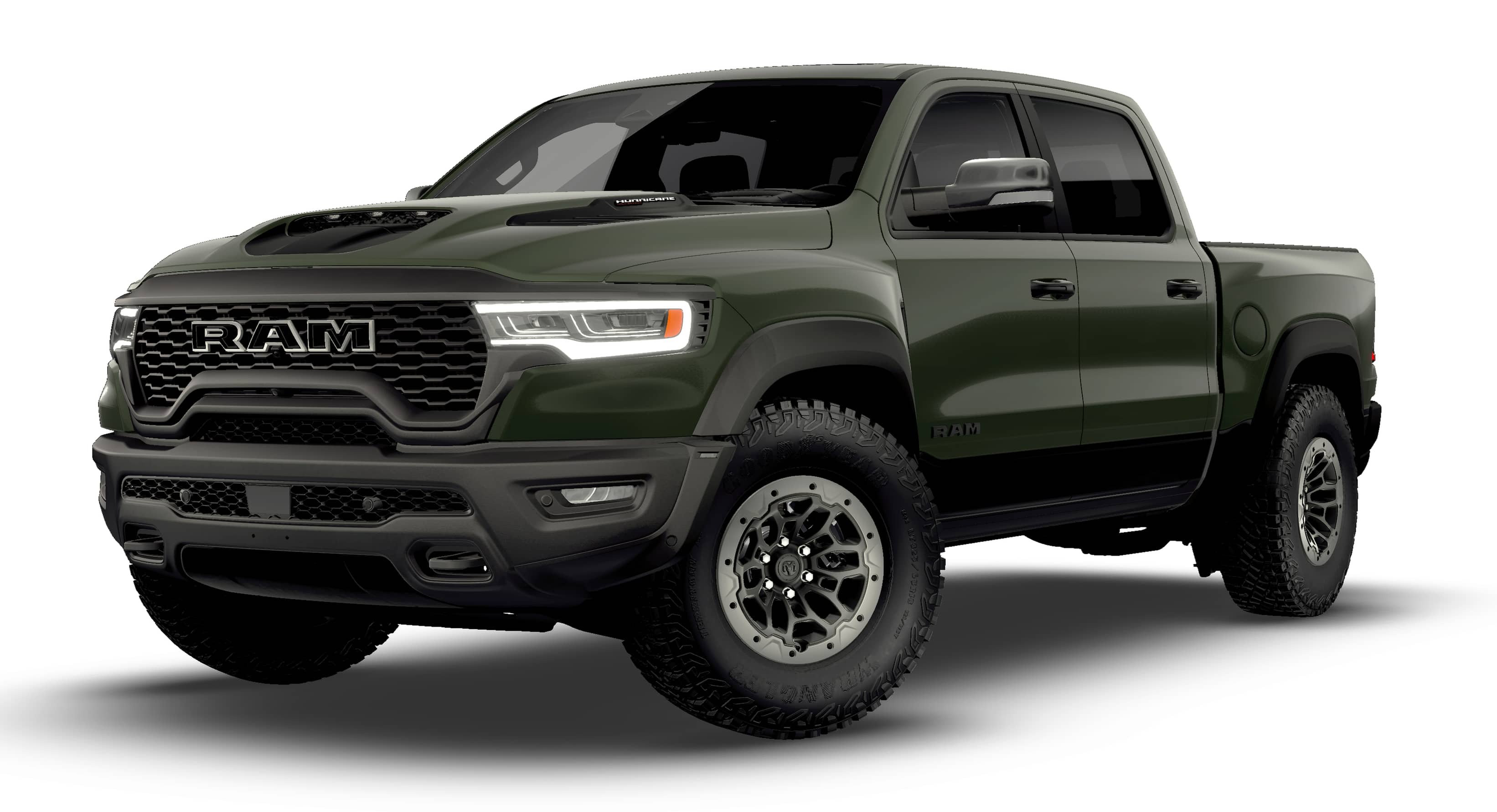 New 2026 Serrano-Green Metallic Exterior Paint RAM RHO image 13