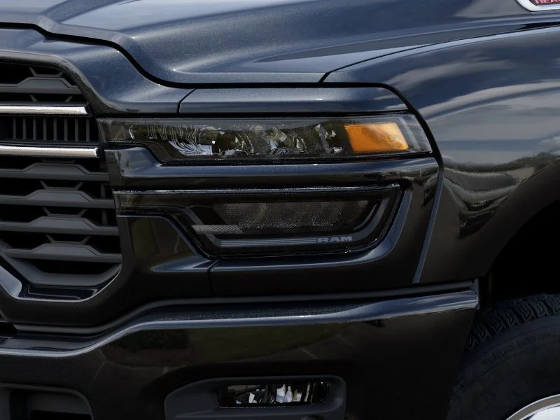 New 2027 Diamond Black Crystal Pearl-Coat Exterior Paint RAM Big Horn image 11