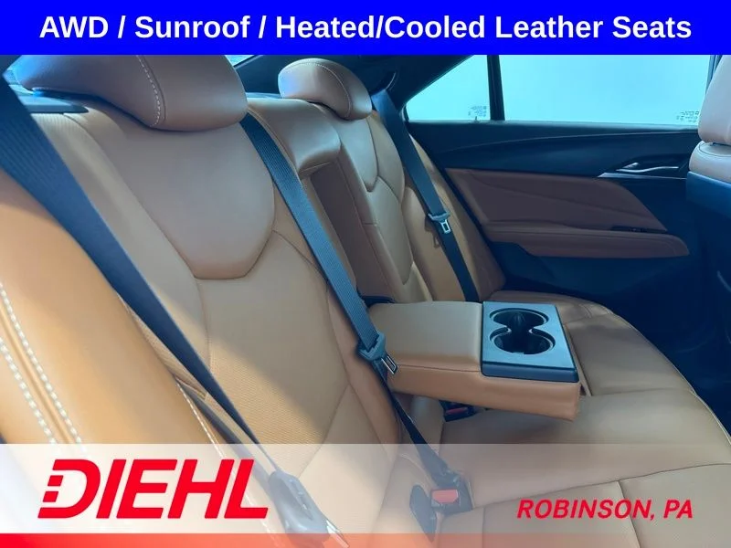 Used 2024 Black Cadillac Premium Luxury image 10