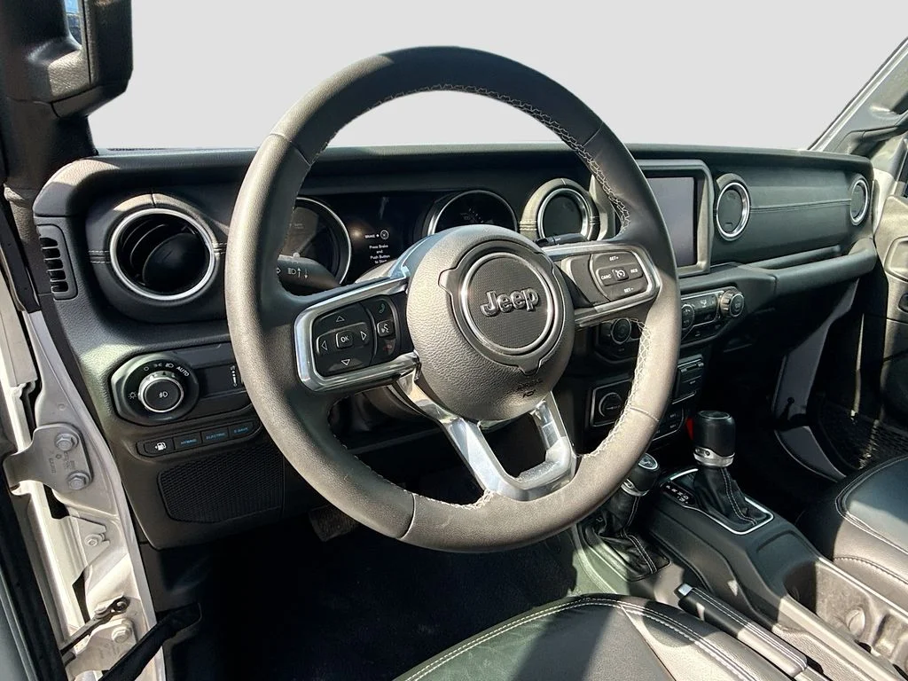 Used 2023 Silver Jeep Sahara 4xe image 12