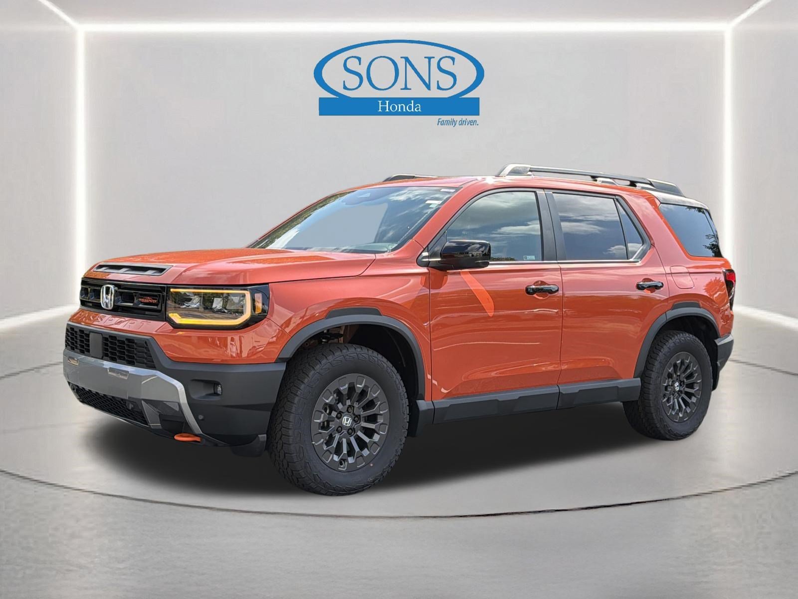 New 2026 Sunset Orange Honda TrailSport image 22