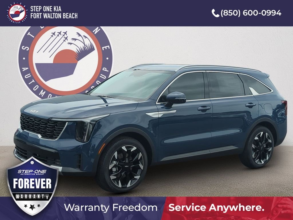 New 2026 Midnight Lake Blue Kia EX image 1
