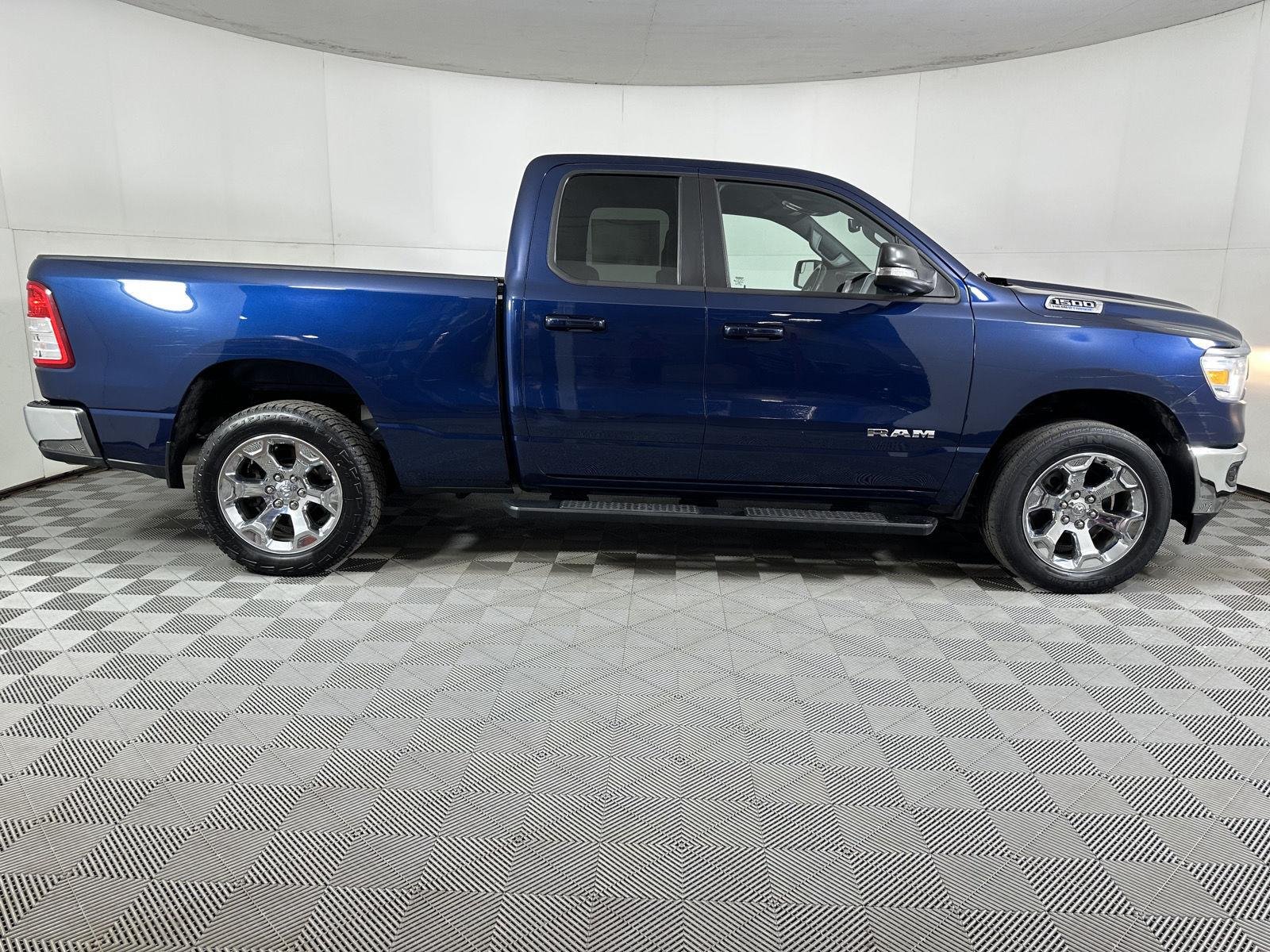 Used 2022 Patriot Blue Pearlcoat Ram Big Horn image 8