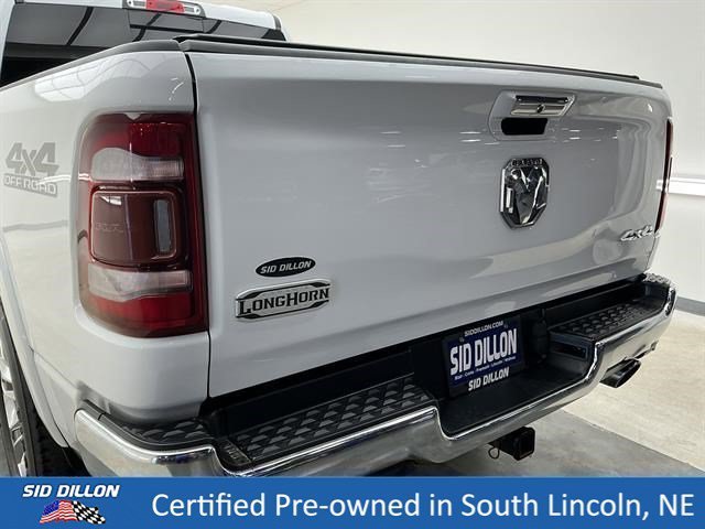 Used 2020 Bright White Clearcoat Ram Longhorn image 21