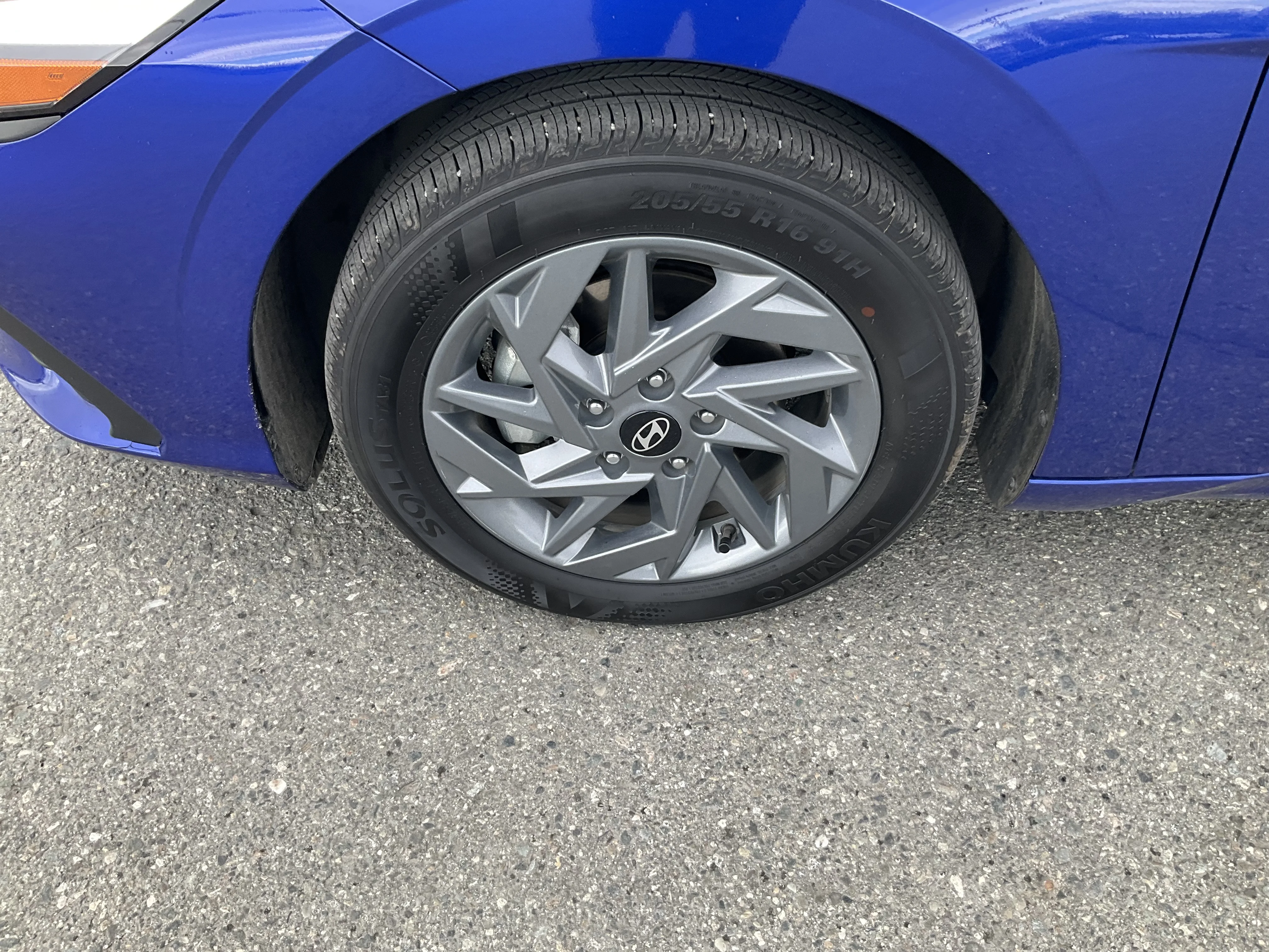 Used 2025 Intense Blue Hyundai Blue image 6