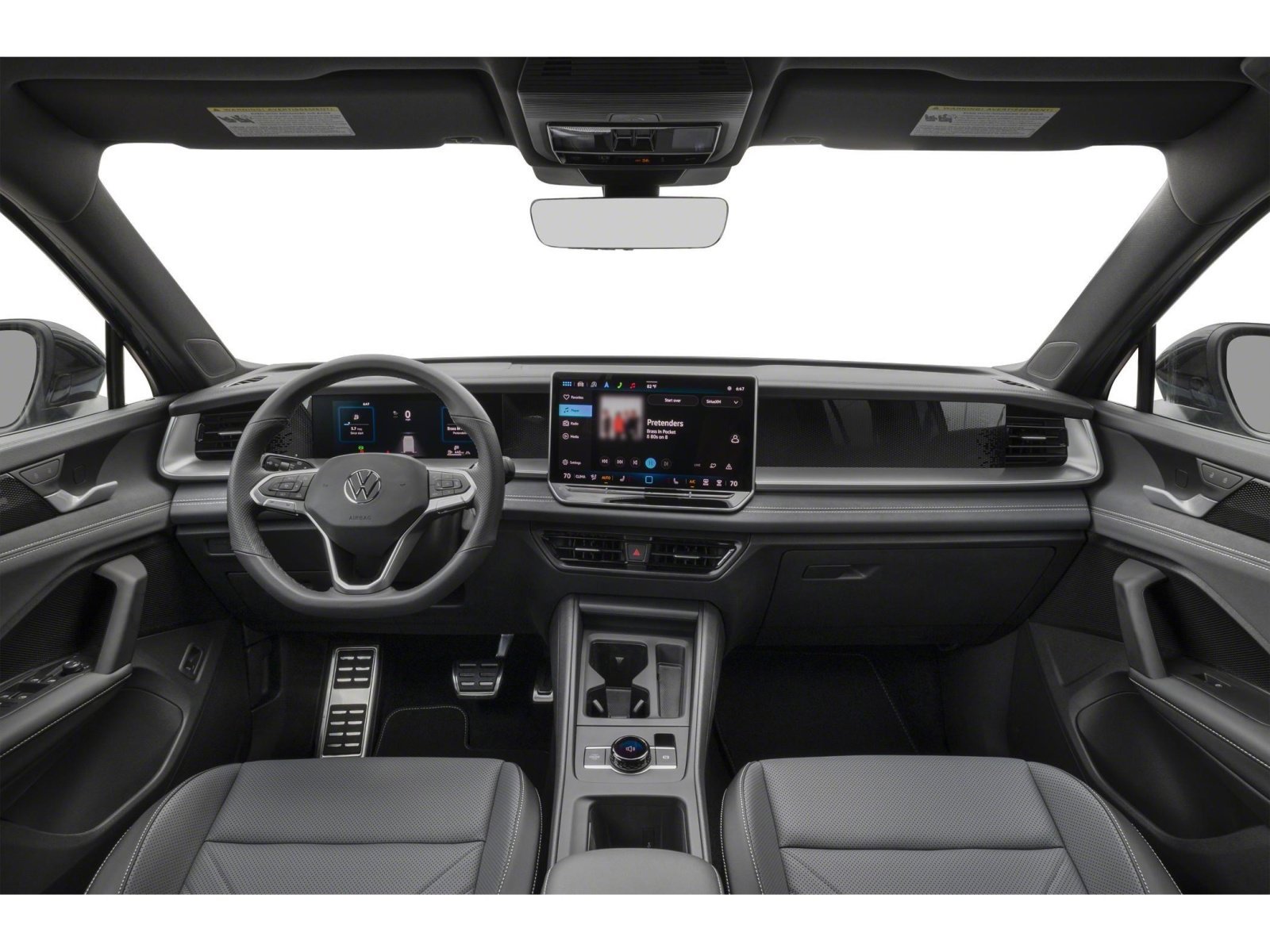 New 2026 Opal White Pearl Volkswagen SE R-Line Black image 5