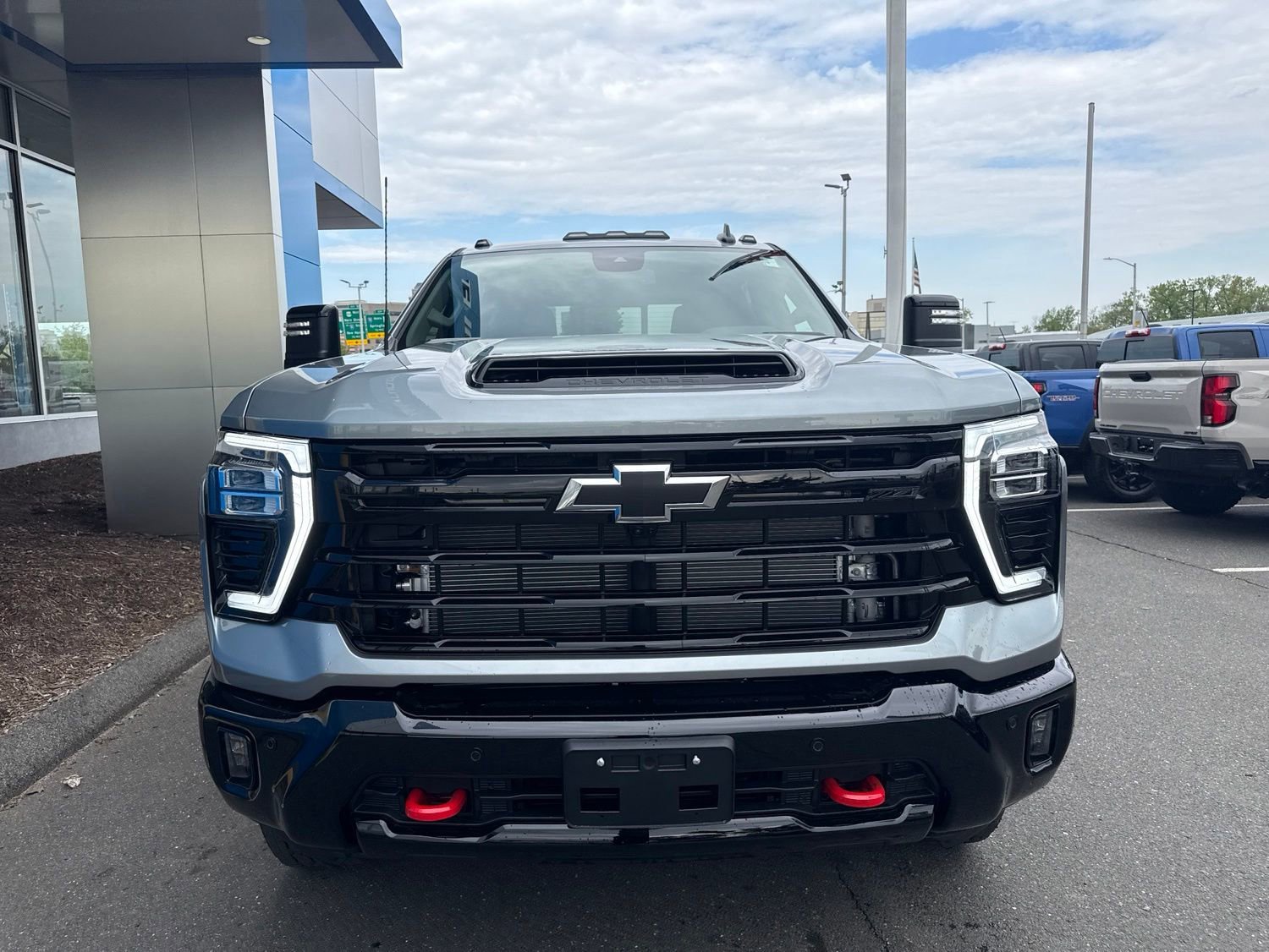 New 2026 Sterling Gray Metallic Chevrolet LT Trail Boss with Safety - Leather - Convenience I & II - Heat - Remote Start - Plow Prep - Z71 Off-Road image 3