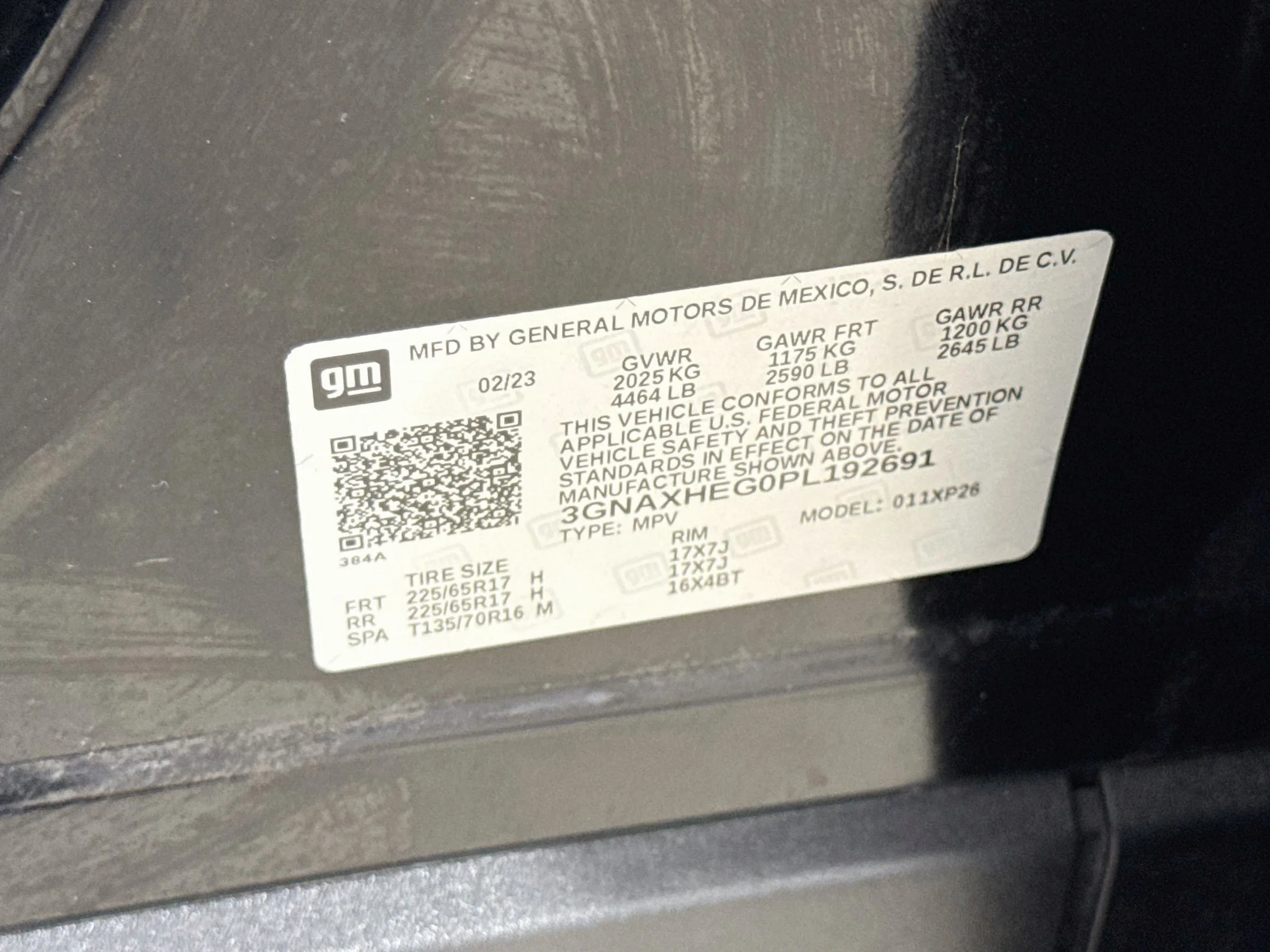 Used 2023 Mosaic Black Metallic Chevrolet LS image 34