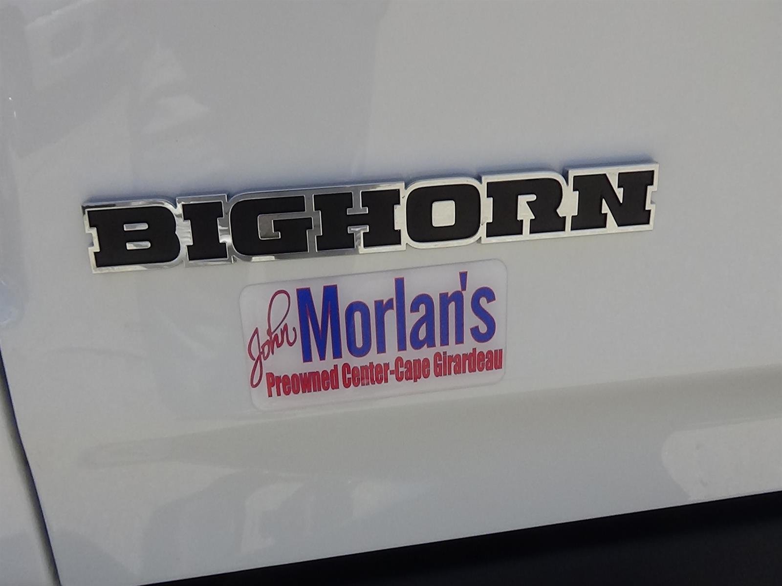 Used 2025 Bright White Clear Coat (pw7) RAM Big Horn image 8