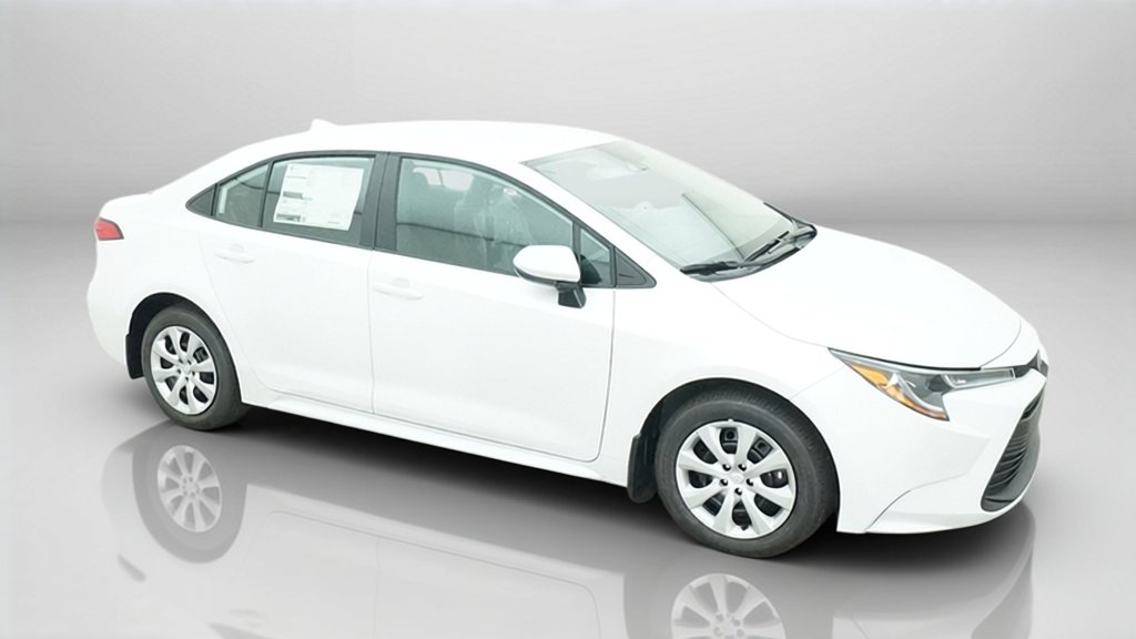 New 2027 Wind Chill Pearl Toyota LE image 6