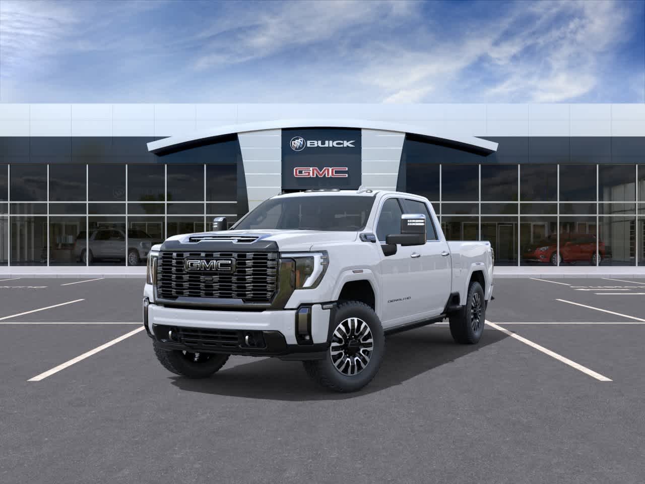 New 2026 Glacier White Tricoat GMC Denali Ultimate image 8