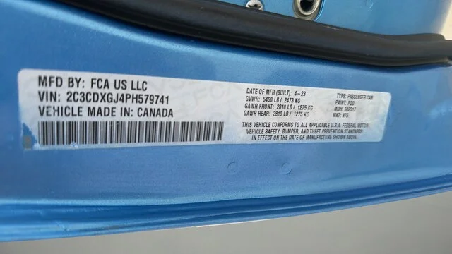 Used 2023 B5 Blue Pearlcoat Dodge R/T Scat Pack image 27
