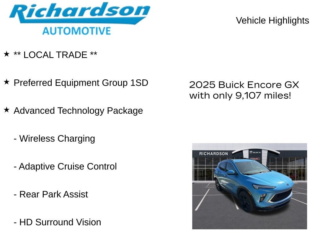 Used 2025 Aquamarine Blue Metallic Buick Sport Touring image 11