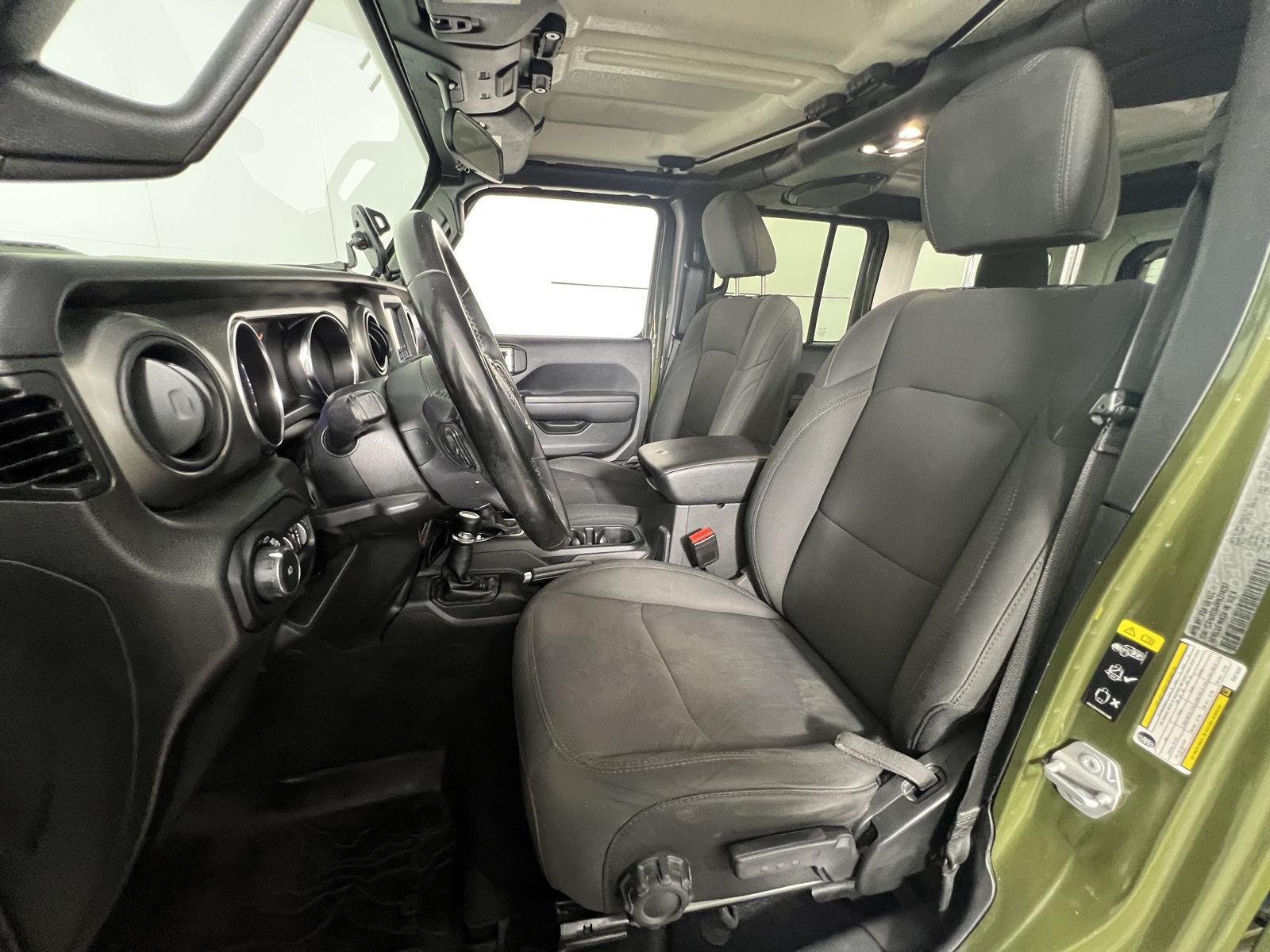 Used 2022 Sarge Green Clearcoat Jeep Unlimited Willys image 2