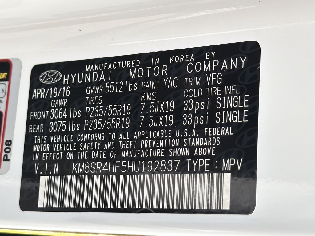 2017 Hyundai Santa Fe SE Ultimate - Photo 37