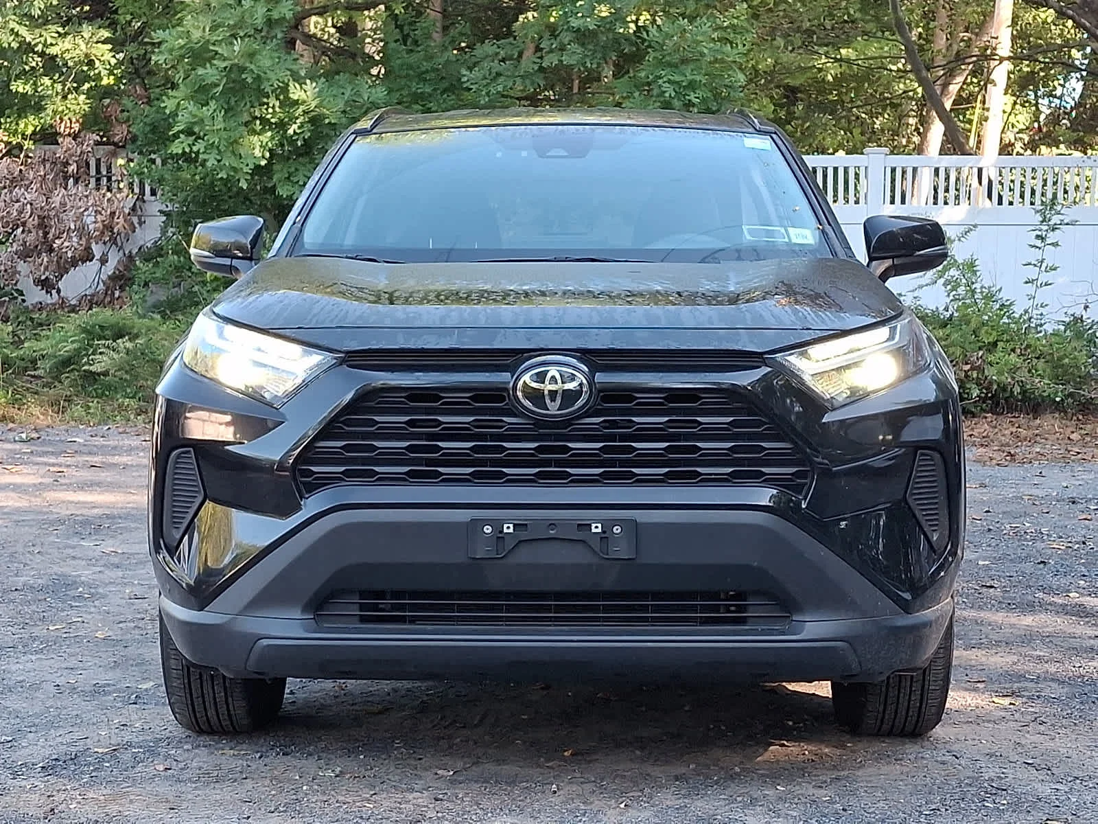 Used 2023 Midnight Black Metallic Toyota XLE image 3