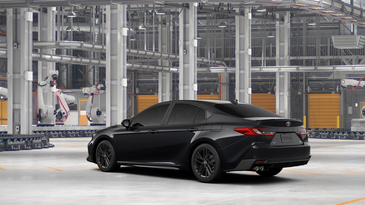 New 2026 Midnight Black Metallic Toyota SE image 6