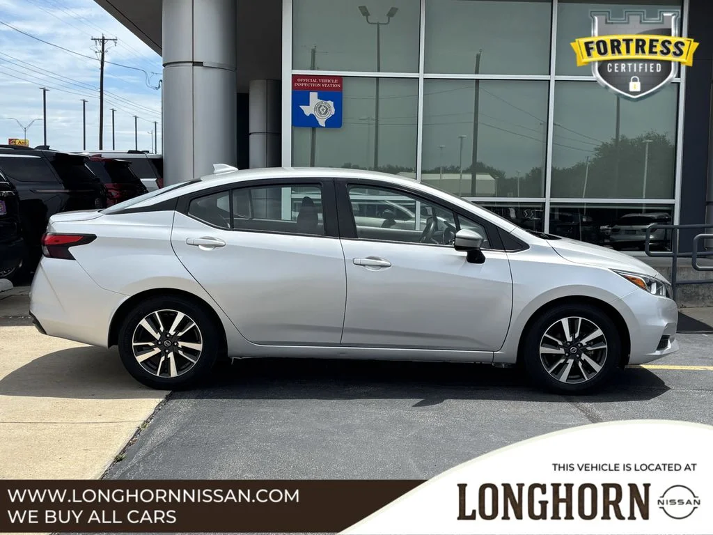 Used 2021 Nissan Versa Sedan SV with VIN 3N1CN8EVXML865927 for sale in Bedford, TX