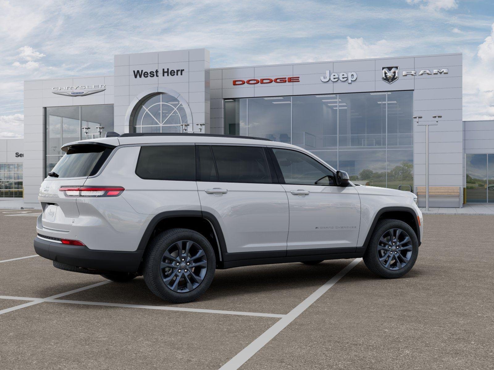 New 2026 Bright White Clear-Coat Exterior Paint Jeep GRAND CHEROKEE L 85TH ANNIVERS image 4