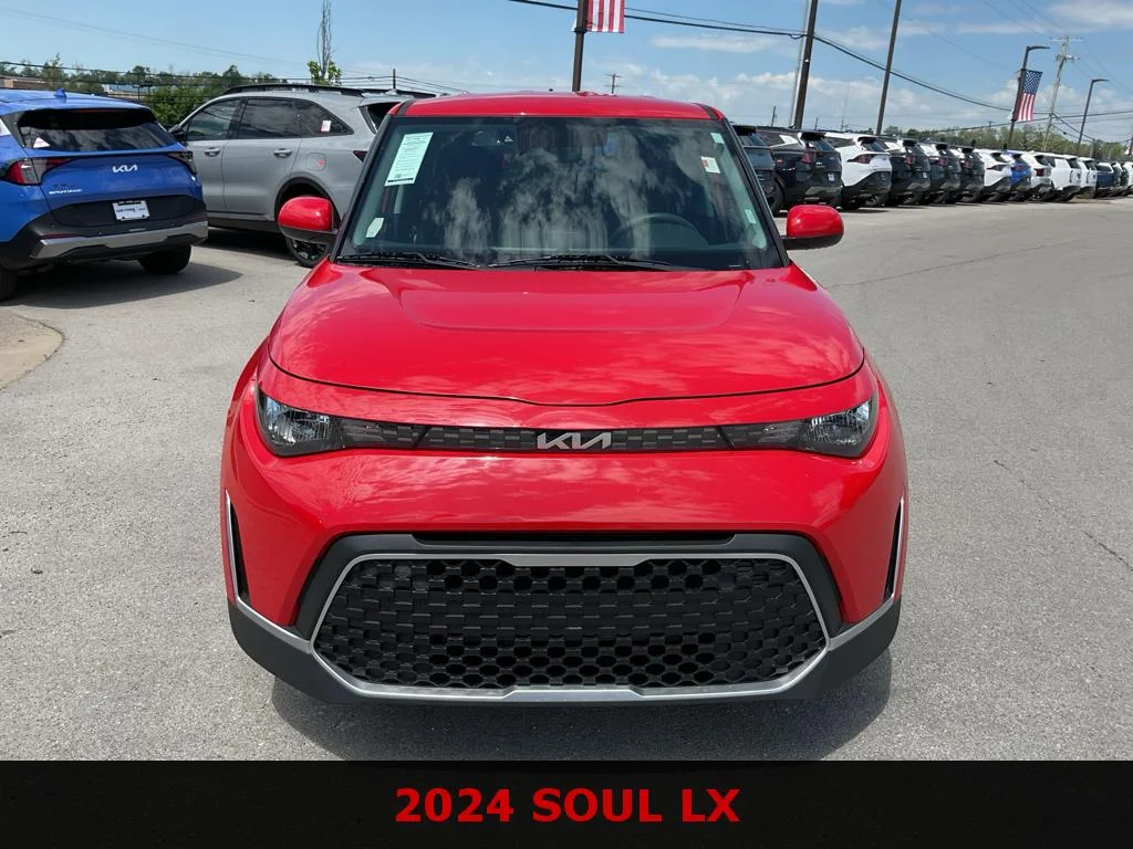 Certified Used 2024 Inferno Red Kia LX image 3