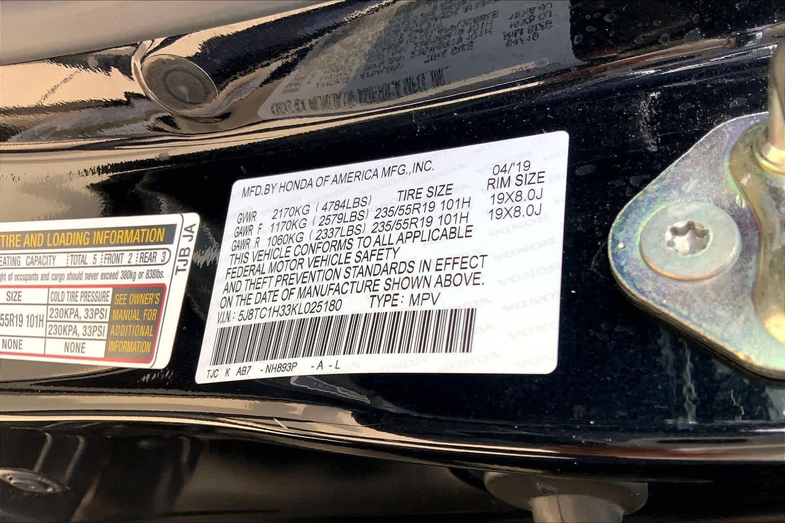 Used 2019 Majestic Black Pearl Acura  image 33