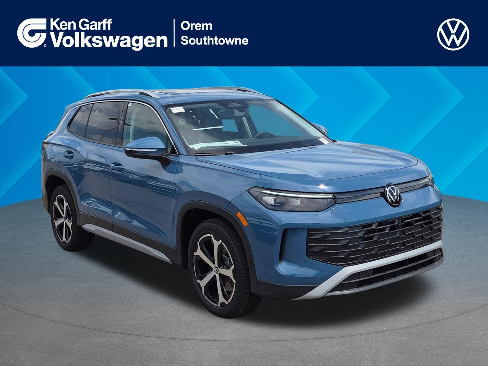 New 2026 Monterey Blue Pearl Volkswagen SE image 1