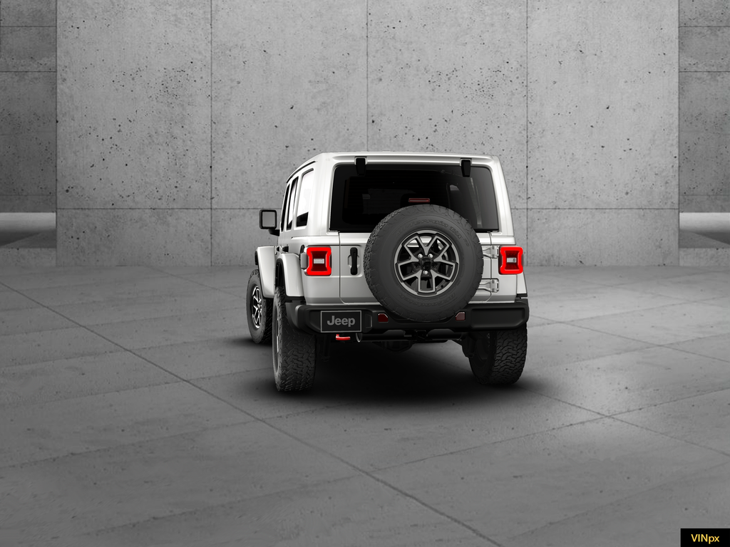 New 2026 Bright White Clear-Coat Exterior Paint Jeep Rubicon image 12