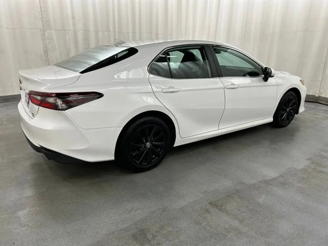 Used 2021 White Toyota LE image 4