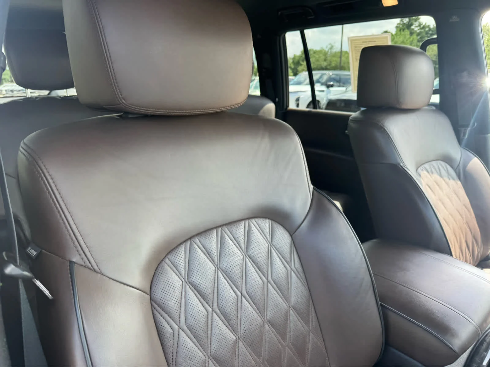 Used 2021 Aspen White Tricoat Nissan Platinum image 13