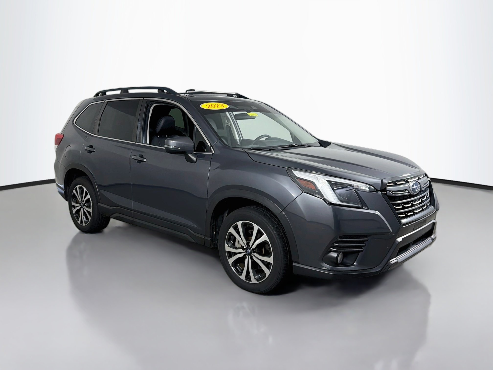 Used 2023 Magnetite Gray Metallic Subaru Limited image 1