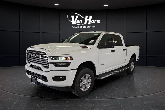New 2026 Bright White Clear-Coat Exterior Paint RAM Big Horn image 3