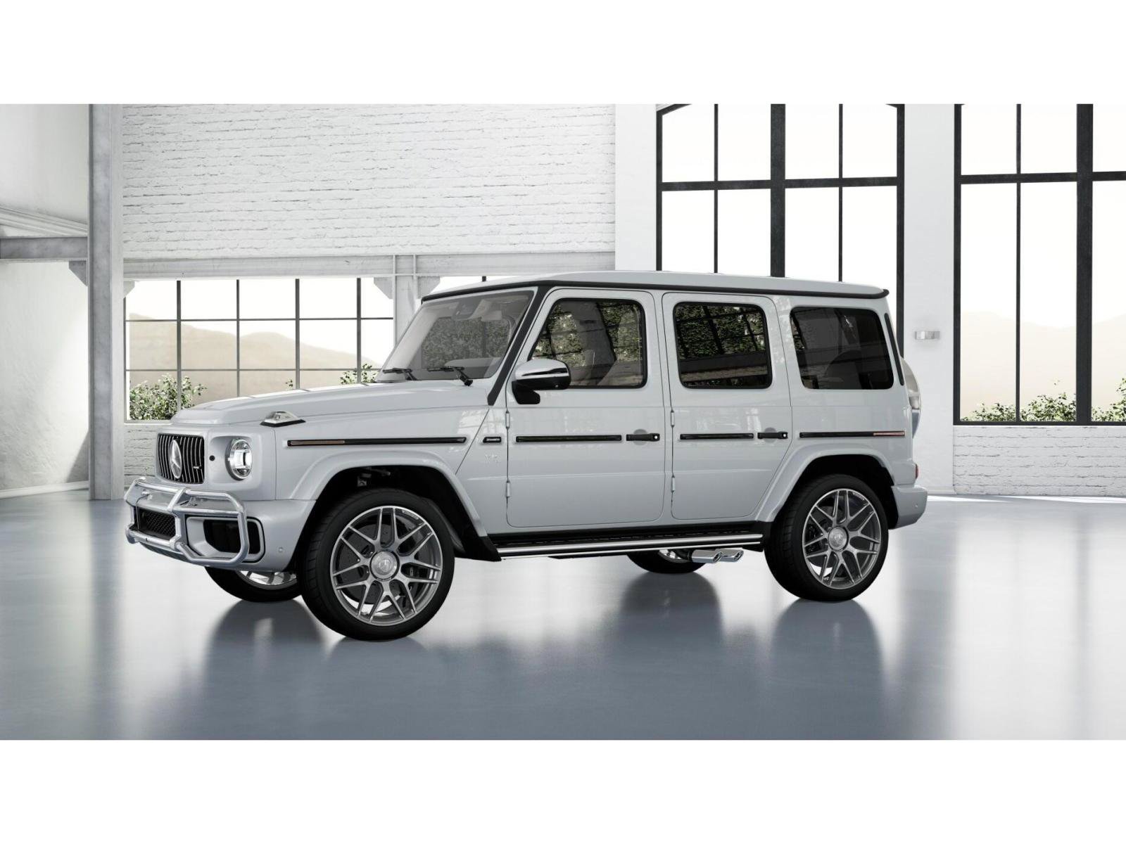 New 2027 MANUFAKTUR Moonlight White Metallic Mercedes-Benz AMG® G 63 SUV image 80