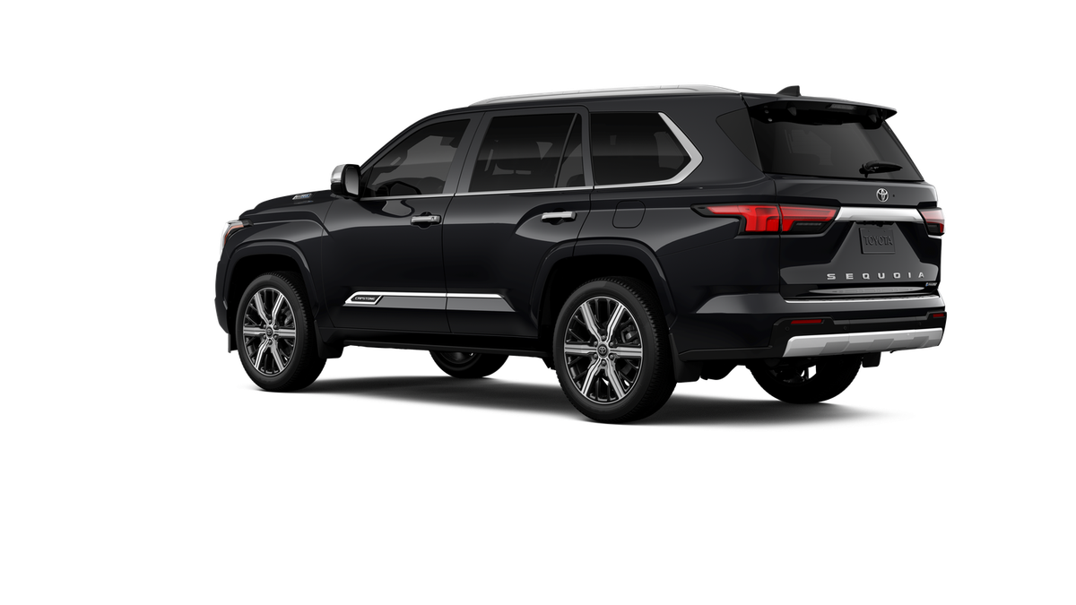New 2026 Midnight Black Metallic Toyota Capstone image 6