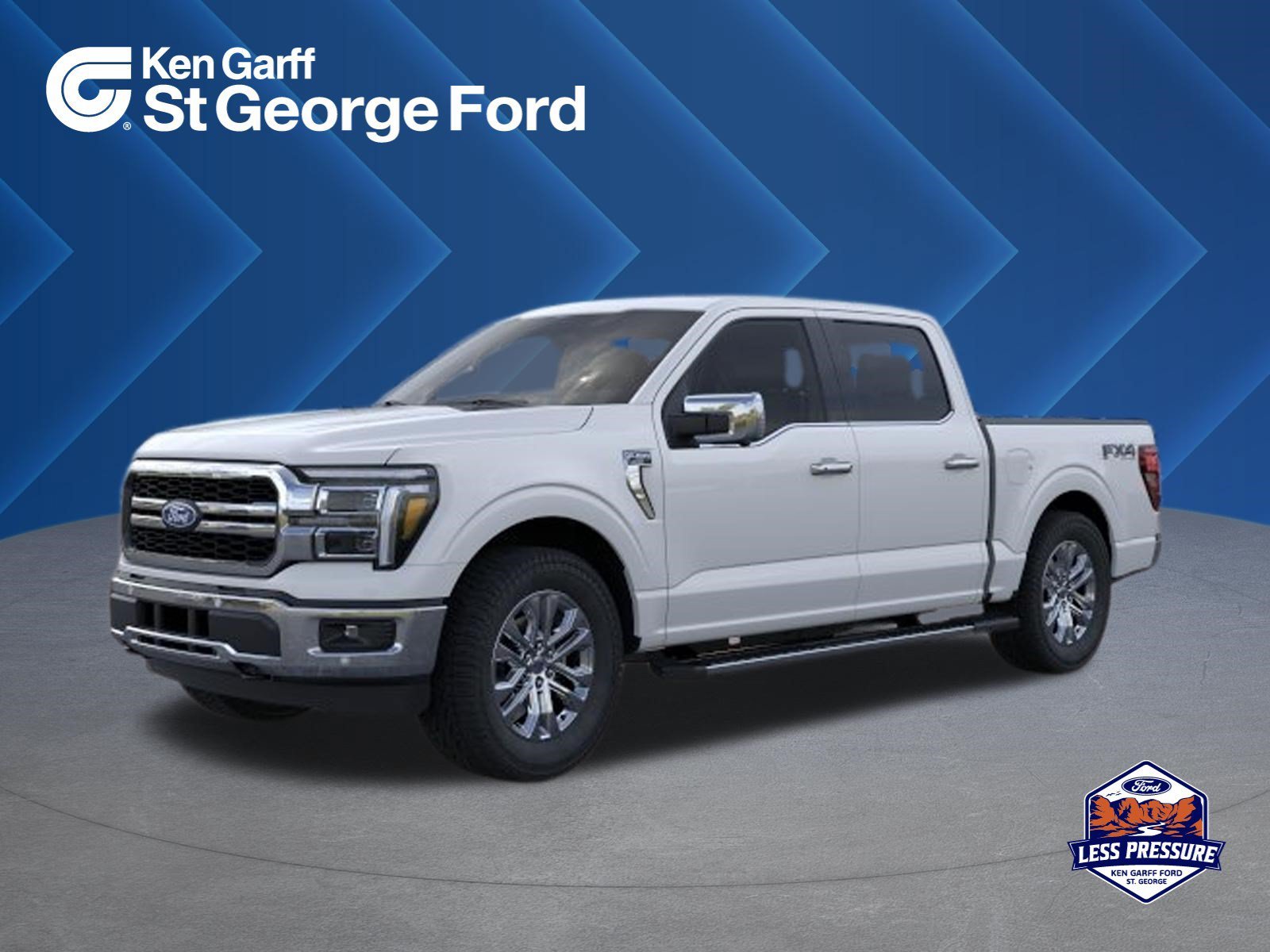 New 2026 Oxford White Ford LARIAT image 1