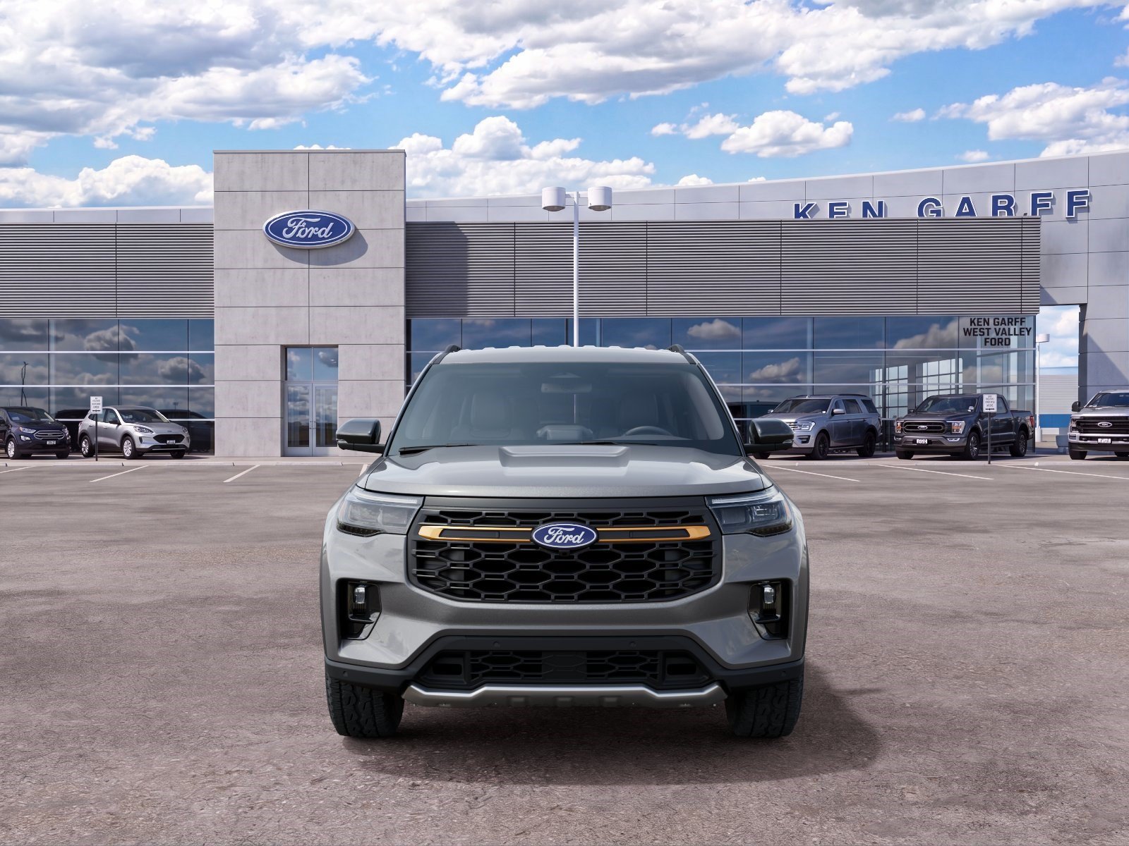 New 2027 Carbonized Gray Metallic Ford Tremor image 3