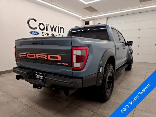 Certified Used 2023 Azure Gray Metallic Ford Raptor image 8